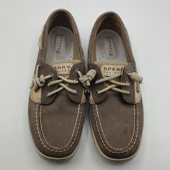 Sperry Top-Sider womens 6.5M Ivyfish 3-Eye Grey Graphite Boat Shoe - Picture 12 of 13